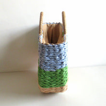 Load image into Gallery viewer, Summer Solid Weaving Bamboo Bags