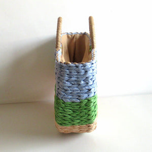 Summer Solid Weaving Bamboo Bags