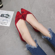 Load image into Gallery viewer, Flat Shoes Ballet Shoes Breathable Knit