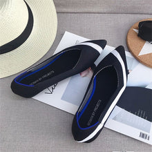 Load image into Gallery viewer, Flat Shoes Ballet Shoes Breathable Knit
