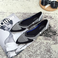 Load image into Gallery viewer, Flat Shoes Ballet Shoes Breathable Knit