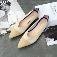 Load image into Gallery viewer, Flat Shoes Ballet Shoes Breathable Knit