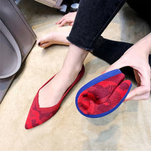 Load image into Gallery viewer, Flat Shoes Ballet Shoes Breathable Knit