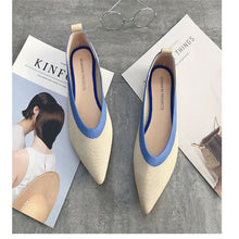 Load image into Gallery viewer, Flat Shoes Ballet Shoes Breathable Knit