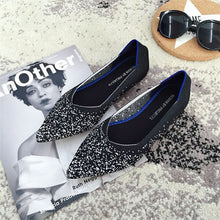 Load image into Gallery viewer, Flat Shoes Ballet Shoes Breathable Knit