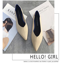 Load image into Gallery viewer, Flat Shoes Ballet Shoes Breathable Knit