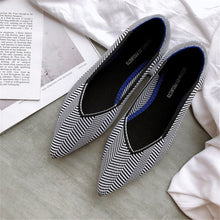 Load image into Gallery viewer, Flat Shoes Ballet Shoes Breathable Knit