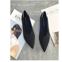Load image into Gallery viewer, Flat Shoes Ballet Shoes Breathable Knit