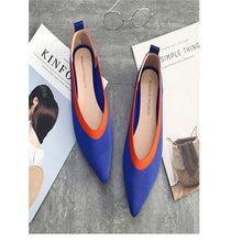 Load image into Gallery viewer, Flat Shoes Ballet Shoes Breathable Knit