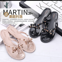 Load image into Gallery viewer, Summer Slipper with Bow