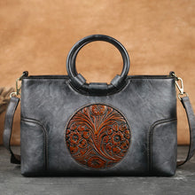 Load image into Gallery viewer, Embossed Retro Handbag