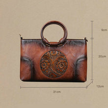 Load image into Gallery viewer, Embossed Retro Handbag