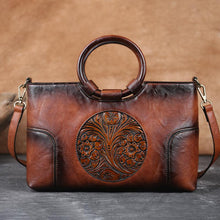 Load image into Gallery viewer, Embossed Retro Handbag