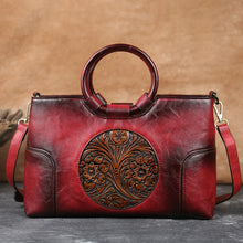 Load image into Gallery viewer, Embossed Retro Handbag