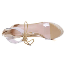Load image into Gallery viewer, PVC Sandal Women Transparent
