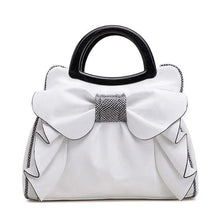 Load image into Gallery viewer, European Fashion White Sweet Butterfly Handbag