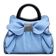 European Fashion White Sweet Butterfly Handbag