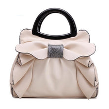Load image into Gallery viewer, European Fashion White Sweet Butterfly Handbag