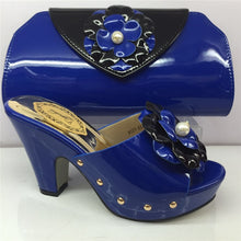 Load image into Gallery viewer, Appliques Shoes And Bag Set