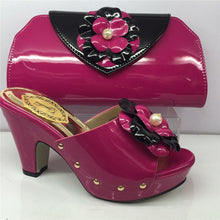 Load image into Gallery viewer, Appliques Shoes And Bag Set