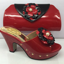 Load image into Gallery viewer, Appliques Shoes And Bag Set