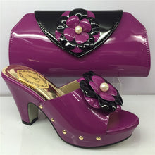 Load image into Gallery viewer, Appliques Shoes And Bag Set