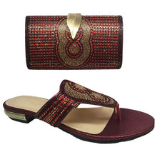 Load image into Gallery viewer, Italian Shoes With Matching Bag Set