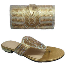 Load image into Gallery viewer, Italian Shoes With Matching Bag Set