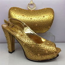 Load image into Gallery viewer, Summer Fashion Rhinestone Shoes And Bags