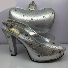 Load image into Gallery viewer, Summer Fashion Rhinestone Shoes And Bags