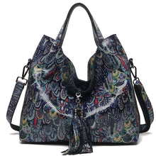 Load image into Gallery viewer, Emossed Shiny Genuine Handbags