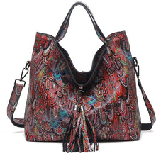 Load image into Gallery viewer, Emossed Shiny Genuine Handbags