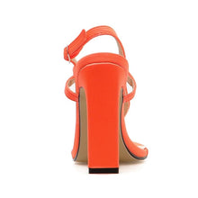 Load image into Gallery viewer, Summer Orange High Heel