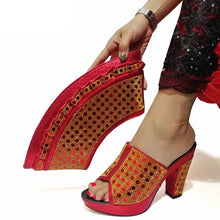 Load image into Gallery viewer, Italian Shoe With Matching Bag