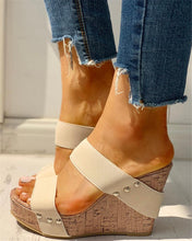 Load image into Gallery viewer, Wedges Shoes Summer