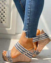 Load image into Gallery viewer, Wedges Shoes Summer