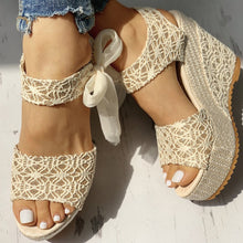 Load image into Gallery viewer, Hot lace Leisure Women Wedges