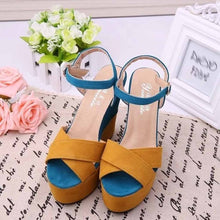 Load image into Gallery viewer, Platform Sandals Women Casual Shoes High Heel
