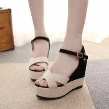Load image into Gallery viewer, Platform Sandals Women Casual Shoes High Heel