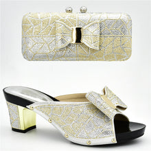 Load image into Gallery viewer, Italian Shoes with Matching Bag Set