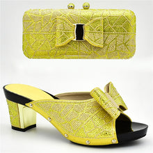 Load image into Gallery viewer, Italian Shoes with Matching Bag Set