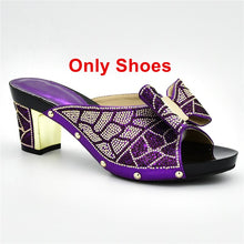 Load image into Gallery viewer, Italian Shoes with Matching Bag Set