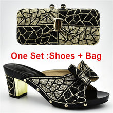 Load image into Gallery viewer, Italian Shoes with Matching Bag Set