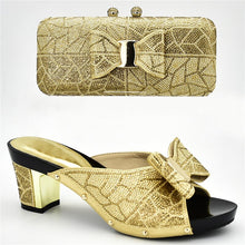 Load image into Gallery viewer, Italian Shoes with Matching Bag Set