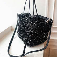 Load image into Gallery viewer, Rainbow  Sequin Tote