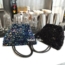 Load image into Gallery viewer, Rainbow  Sequin Tote