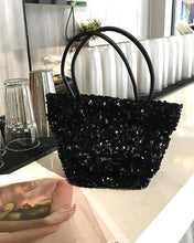 Load image into Gallery viewer, Rainbow  Sequin Tote