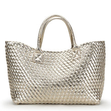 Load image into Gallery viewer, Summer Bling Color Woven Handbag