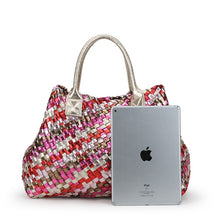 Load image into Gallery viewer, Summer Bling Color Woven Handbag