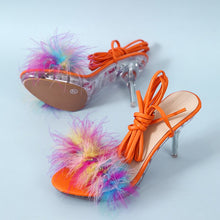 Load image into Gallery viewer, Fur Sandal Colorful